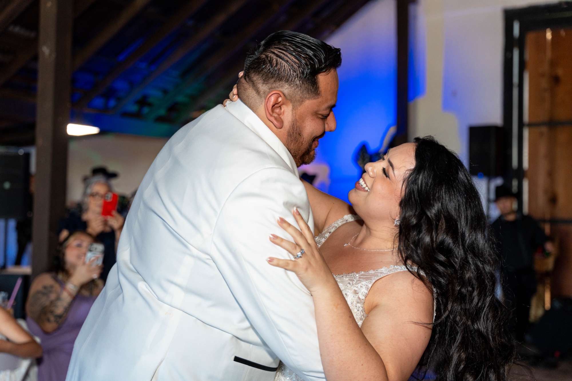 St. Vincent de Paul Church & Robledo Barn wedding photo